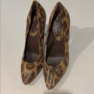 Leopard Print High Heels